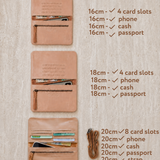 Agatha Phone Wallet Denim