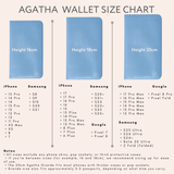 Agatha Phone Wallet Powder Blue
