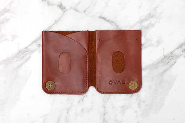 Slim Pocket Wallet Walnut