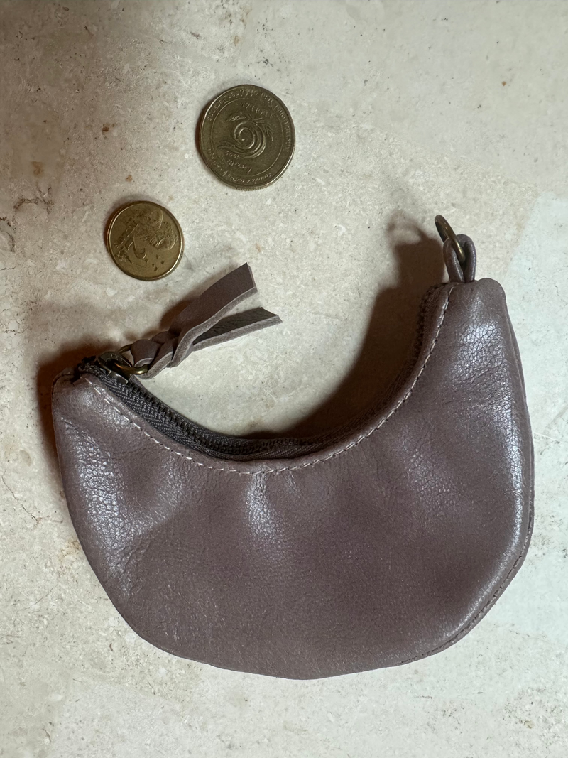 Moon Coin Purse Mulberry