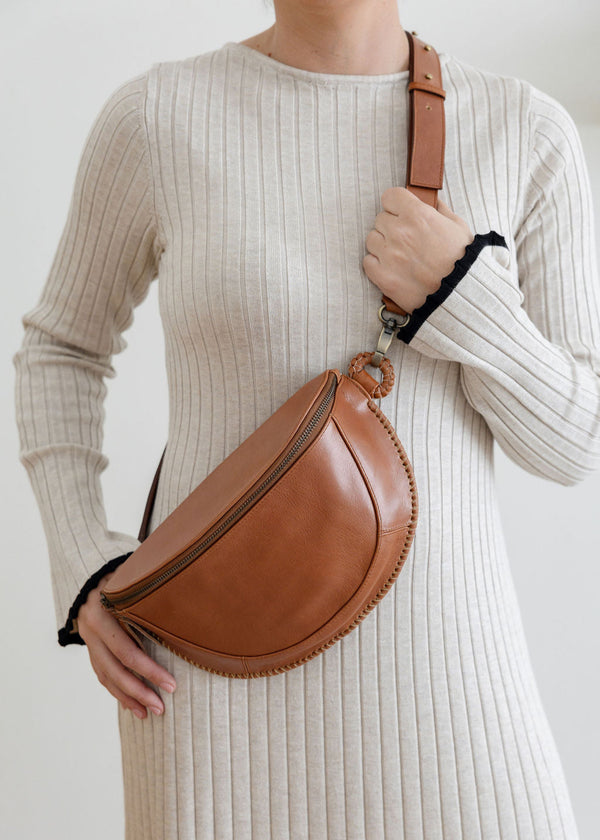 Haven Crossbody Belt Bag Walnut