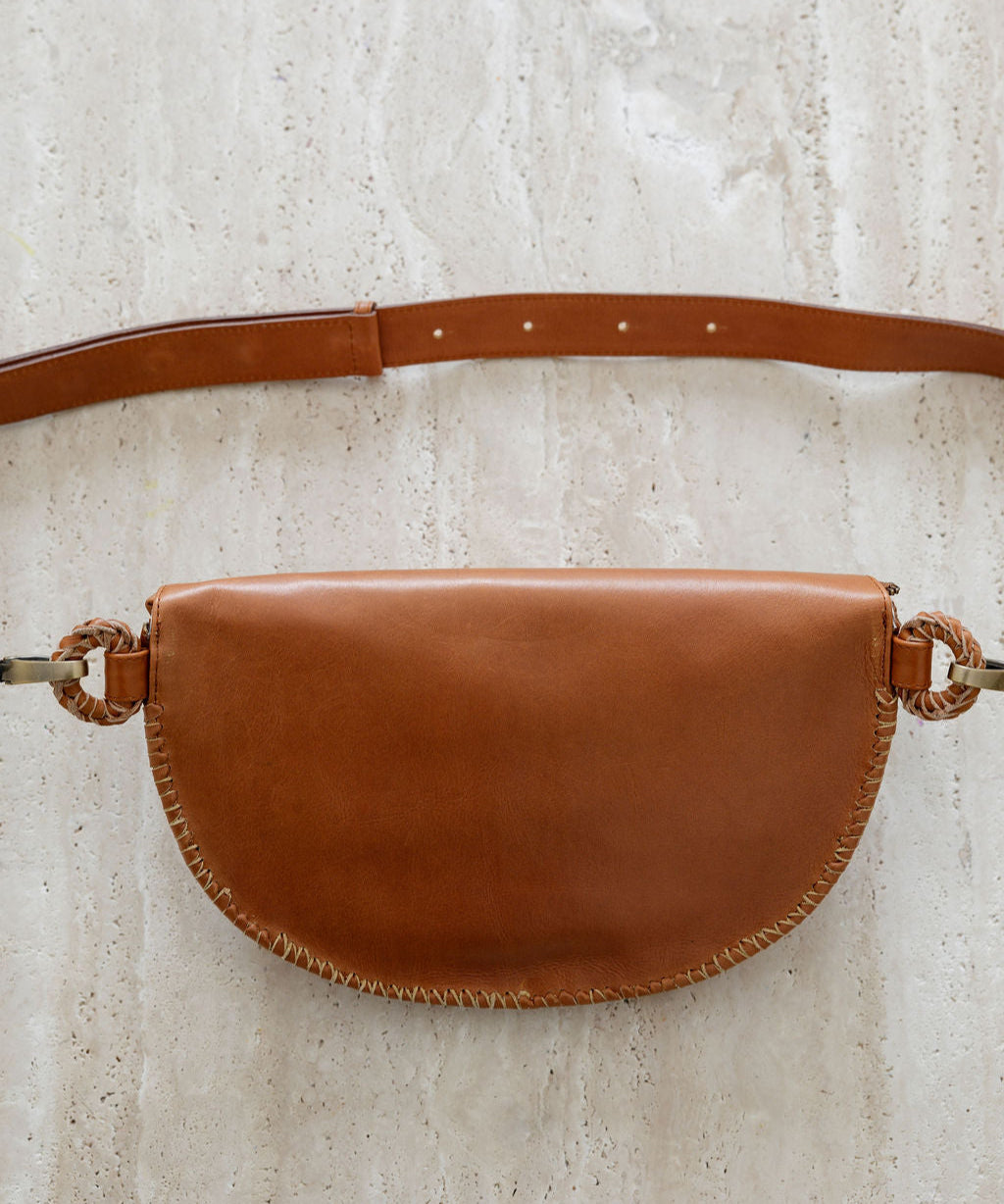 Haven Crossbody Belt Bag Walnut