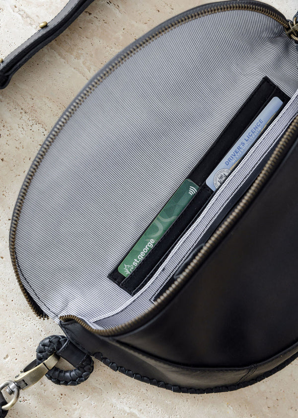 Haven Crossbody Belt Bag Black