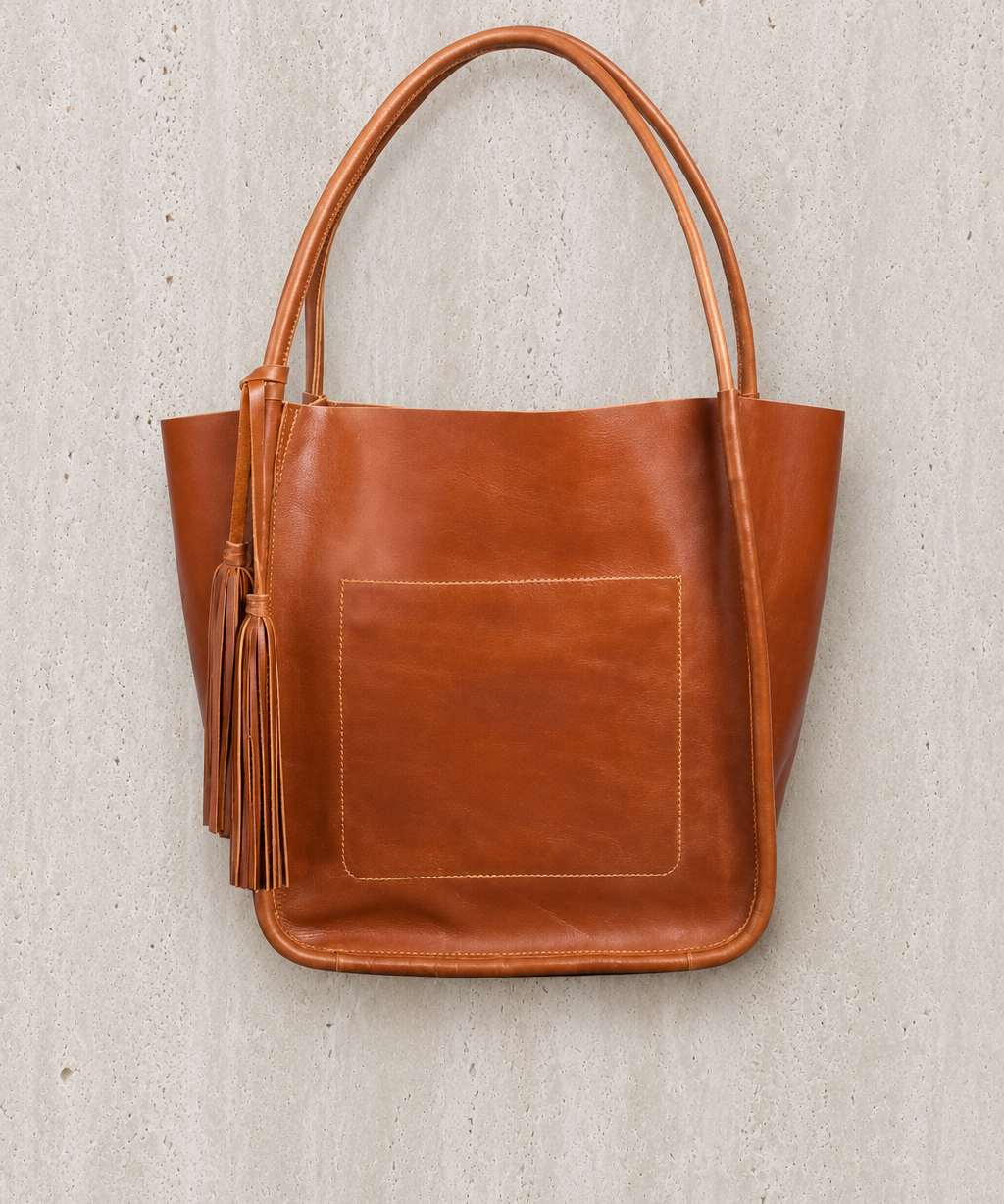 Trapeze Tote Bag Nougat