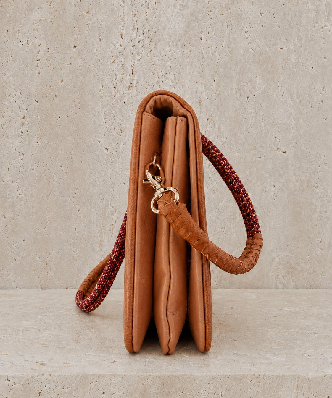 Vivi Crossbody Wallet Bag Pecan/Aura
