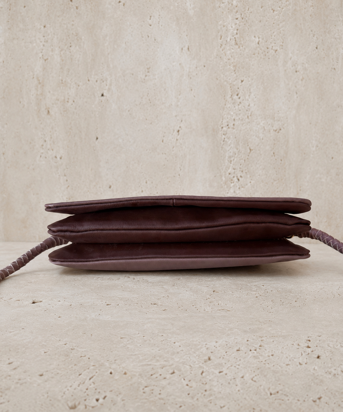 Vivi Crossbody Wallet Bag Mulberry/Chocolate