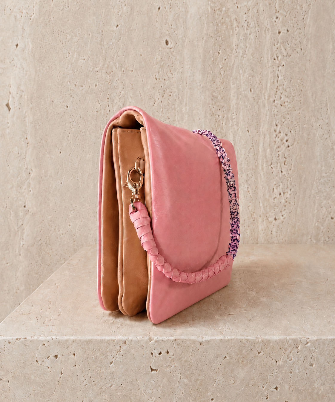 Vivi Crossbody Wallet Bag Pink/Fairy Floss