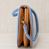 Vivi Crossbody Wallet Bag Powder Blue/Sky