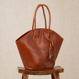 Winged Tote Walnut