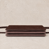 Vivi Crossbody Wallet Bag Chocolate/Mulberry