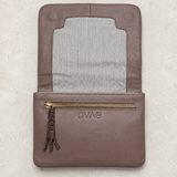 Vivi Crossbody Wallet Bag Chocolate/Mulberry