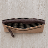 Agatha Phone Wallet Chocolate