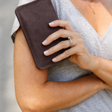 Agatha Phone Wallet Chocolate