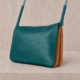 Vivi Crossbody Wallet Bag Forest/Lagoon