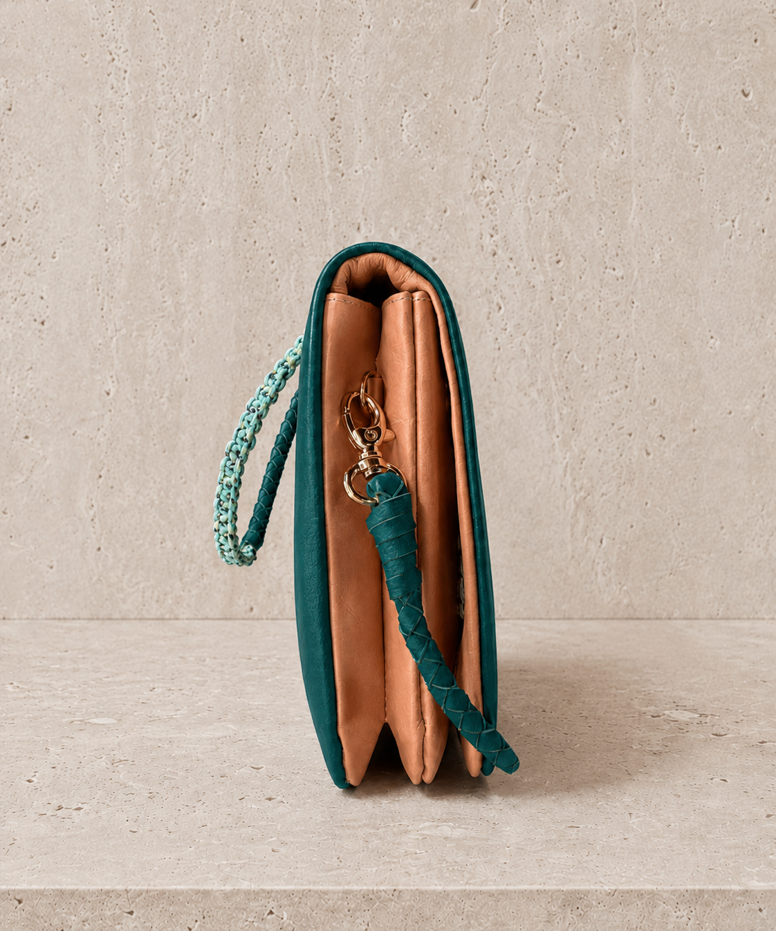 Vivi Crossbody Wallet Bag Forest/Lagoon