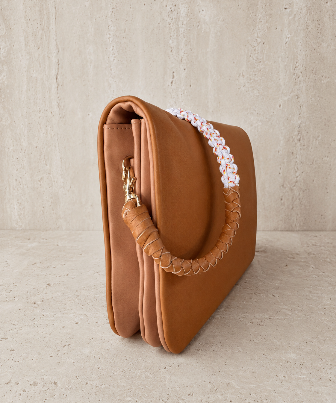 Vivi Crossbody Wallet Bag Gingerbread/Vanilla
