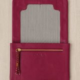 Vivi Crossbody Wallet Bag Pecan/Grape
