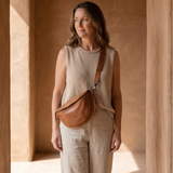 Haven Crossbody Belt Bag Walnut