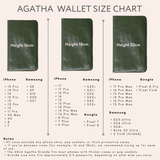 Agatha Phone Wallet Olive