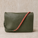 Vivi Crossbody Wallet Bag Olive/Bloom