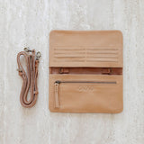 Agatha Phone Wallet Pecan