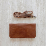 Agatha Phone Wallet Pecan