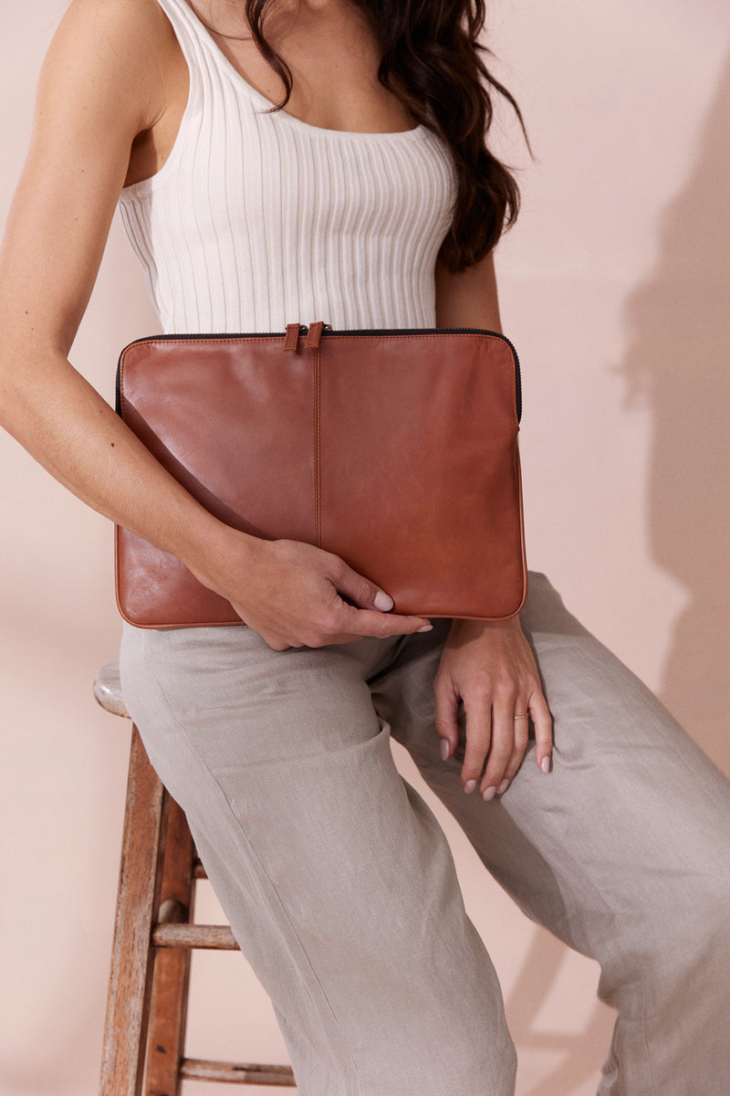 Leather Laptop Case