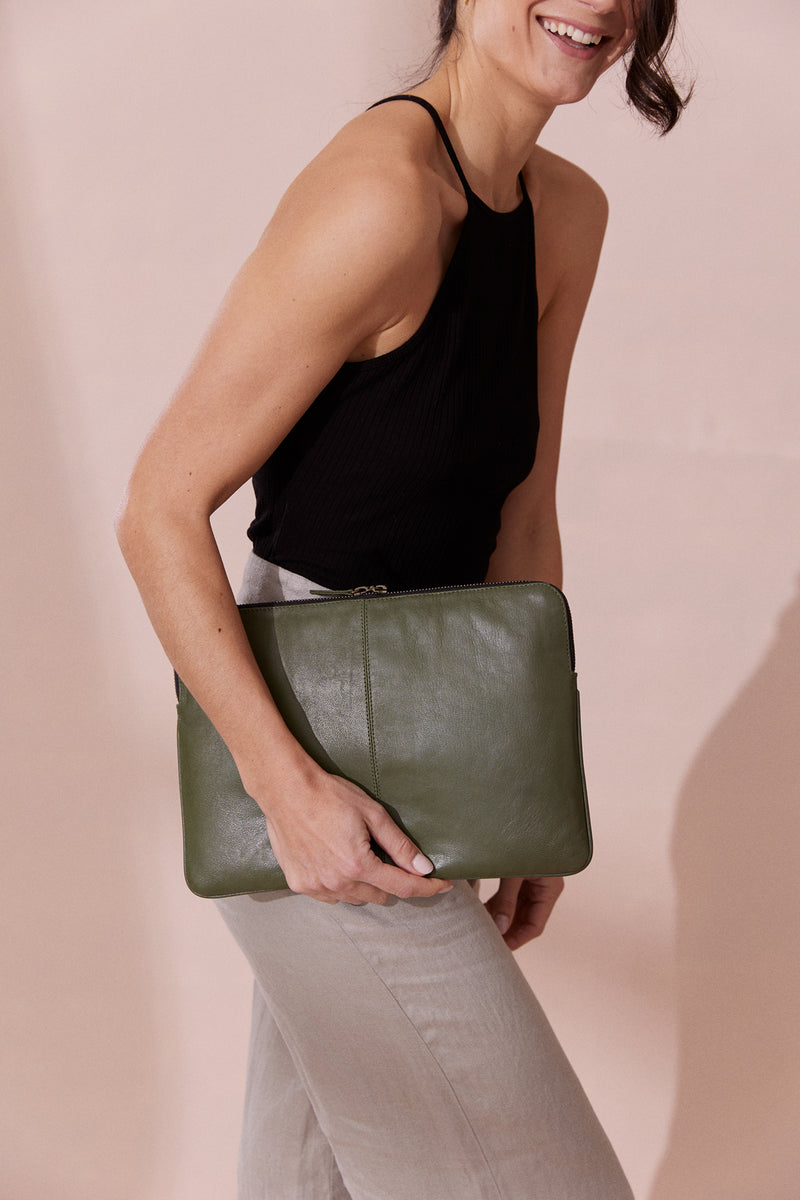 Leather Laptop Case