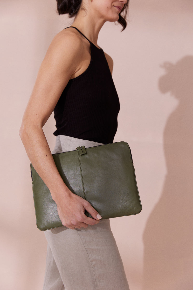Leather Laptop Case