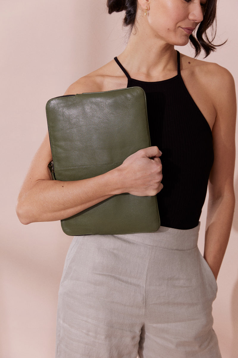 Leather Laptop Case