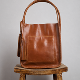 Trapeze Tote Bag Nougat