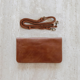 Agatha Phone Wallet Pecan