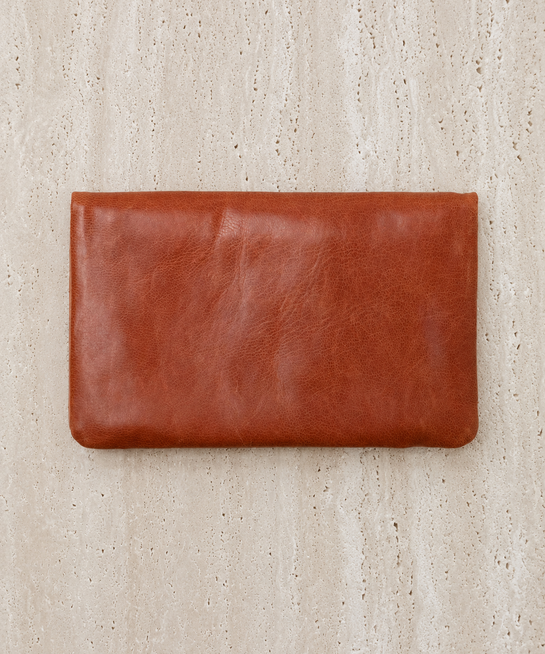 Agatha Phone Wallet Pecan