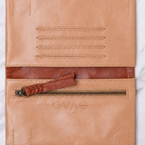Agatha Phone Wallet Pecan
