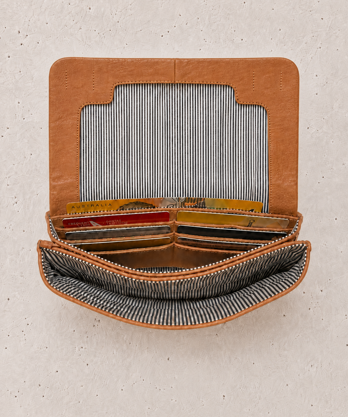 Vivi Crossbody Wallet Bag Gingerbread/Vanilla