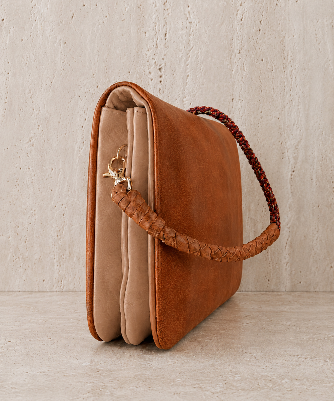 Vivi Crossbody Wallet Bag Pecan/Aura