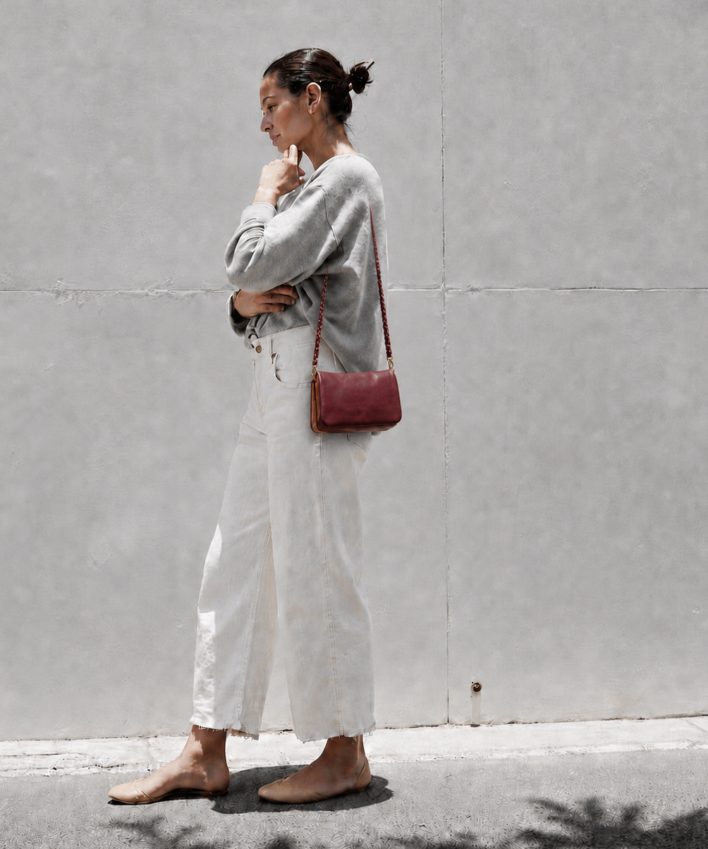 Vivi Crossbody Wallet Bag Pinot/Bordeaux