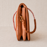 Vivi Crossbody Wallet Bag Pecan/Sunset