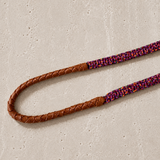 Vivi Crossbody Wallet Bag Pecan/Grape