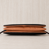 Vivi Crossbody Wallet Bag Black/Sunset