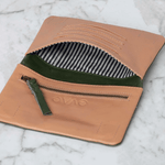 Agatha Soft Wallet Olive