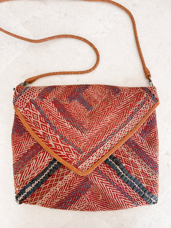 Vintage Embroidered Bag No26
