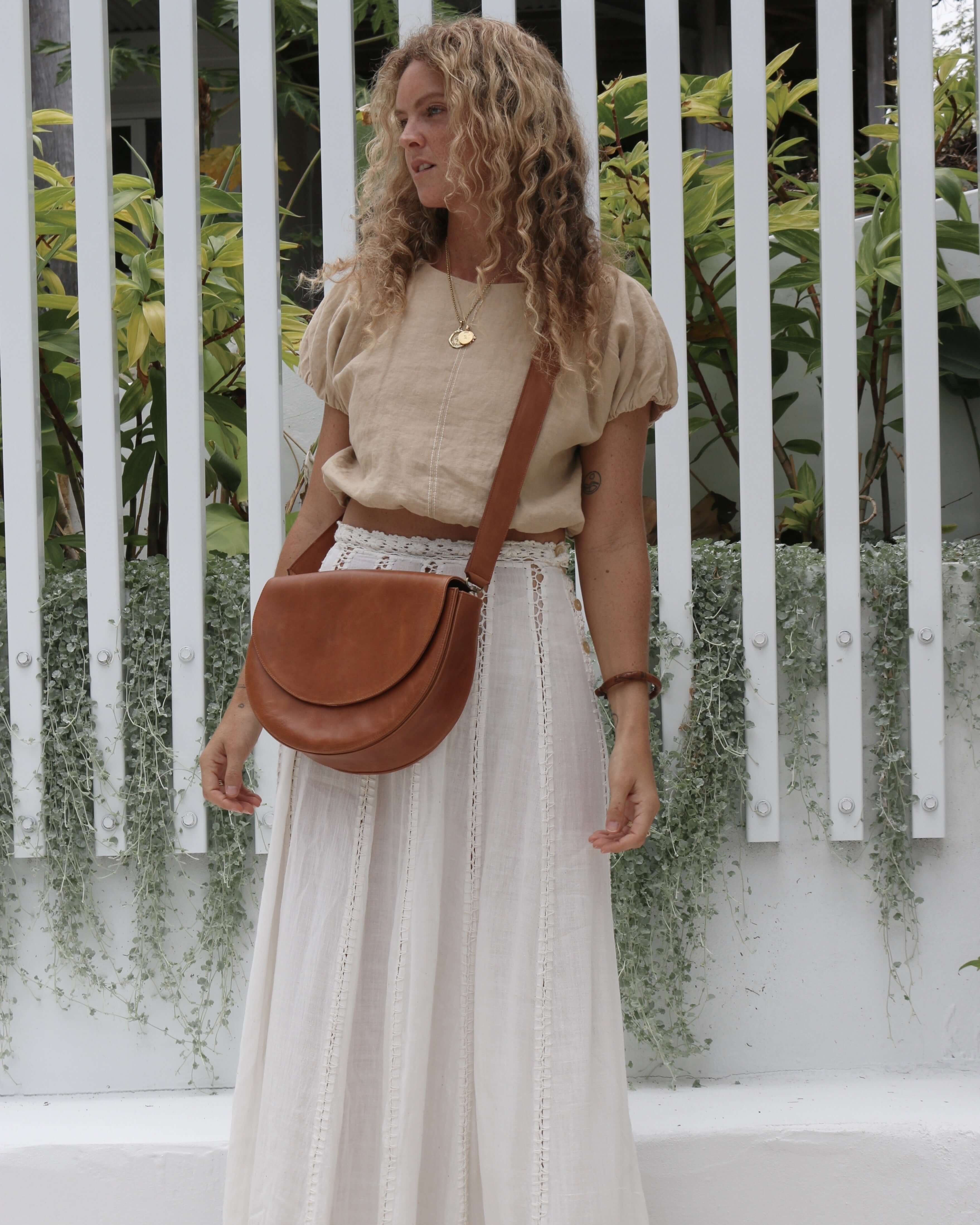 Luna Minimalist Bag Walnut