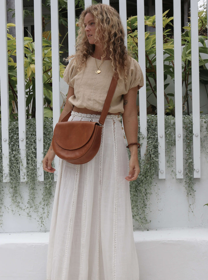 Luna Minimalist Bag Walnut