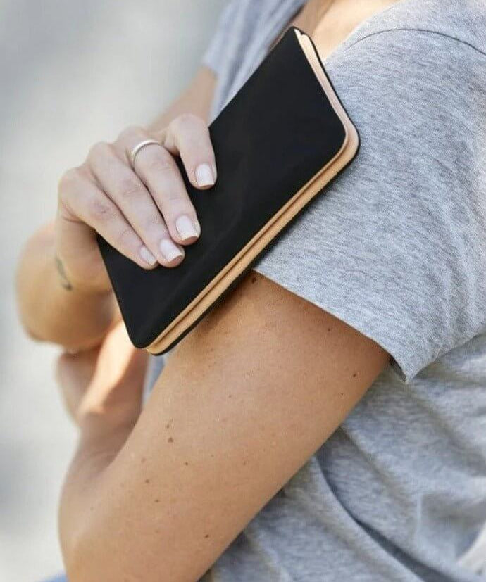 Agatha Soft Wallet Black