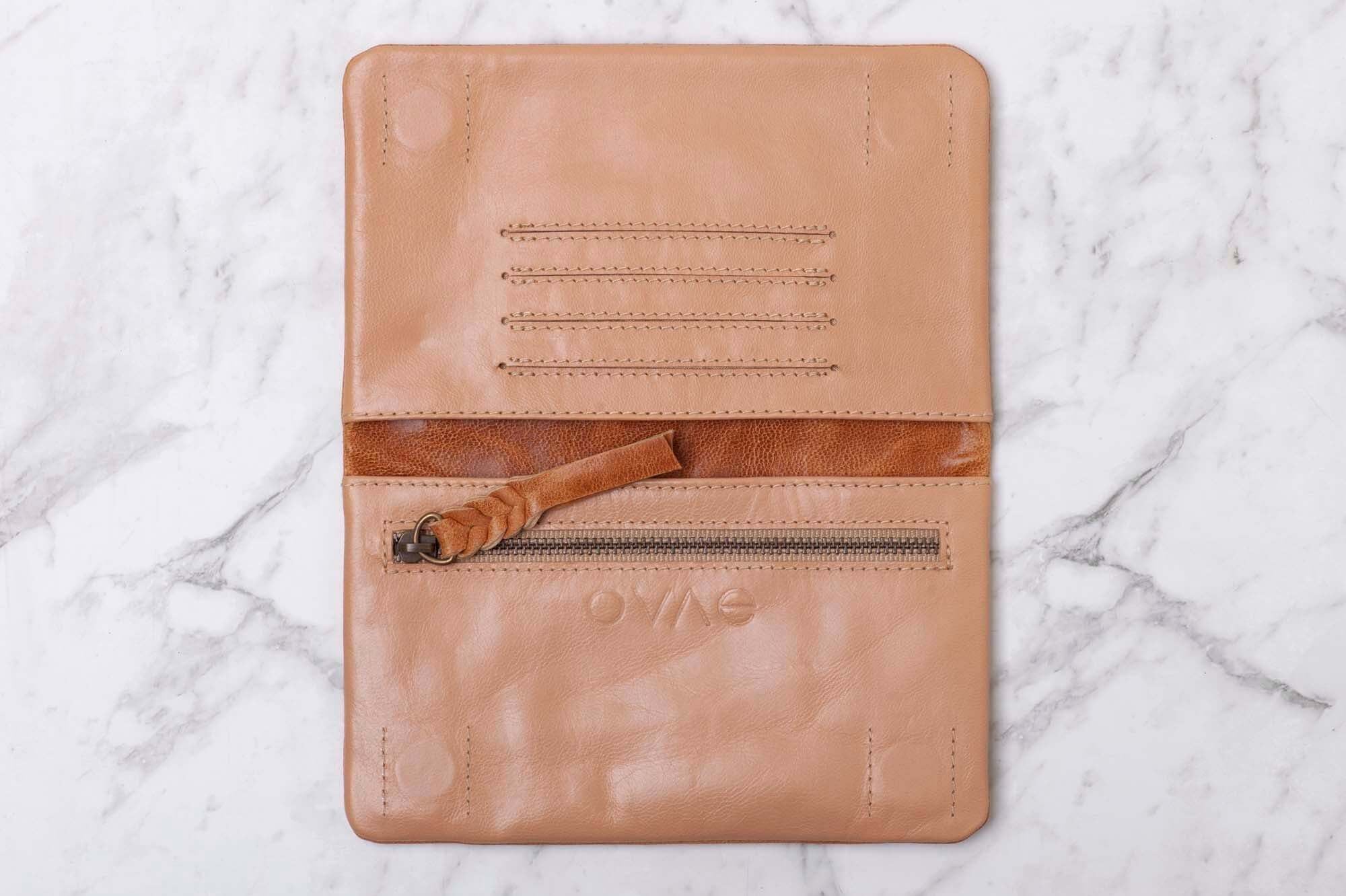 Agatha Soft Wallet Gingerbread