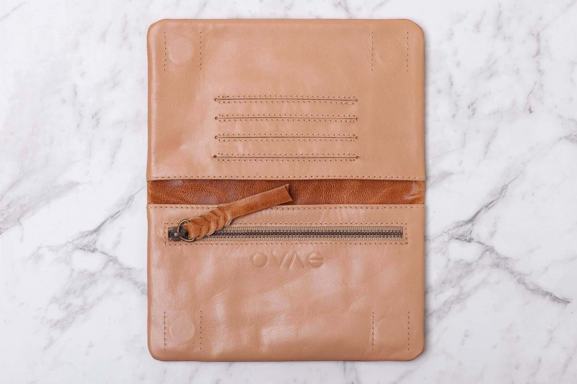 Agatha Soft Wallet Gingerbread