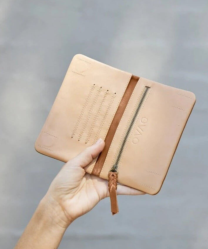 Agatha Soft Wallet Gingerbread