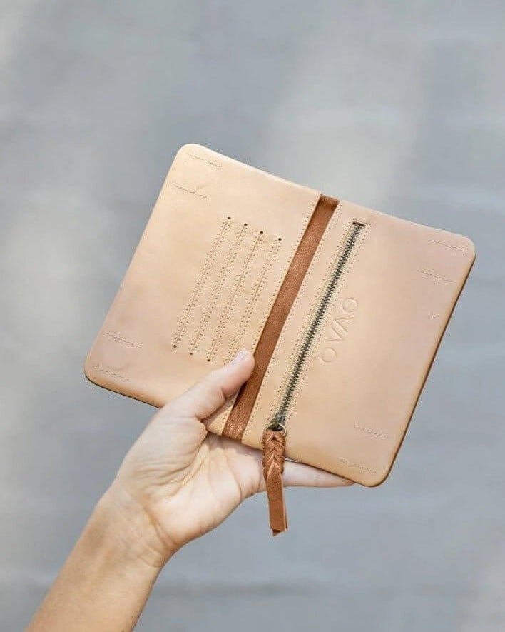 Agatha Soft Wallet Gingerbread