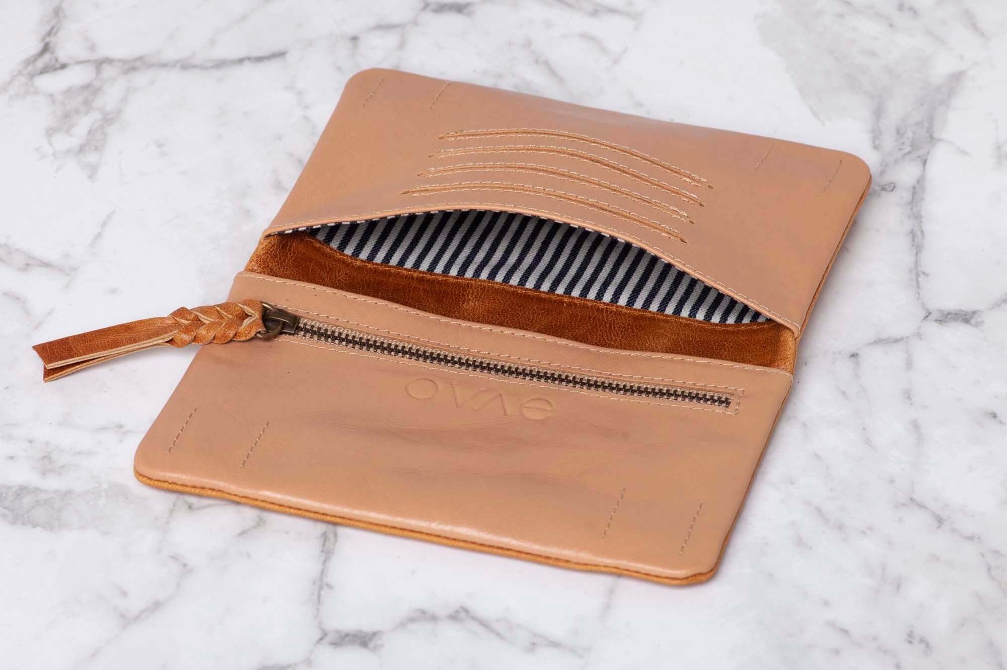 Agatha Soft Wallet Gingerbread